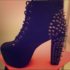 Jeffrey Campbell Spiked Boots!!!